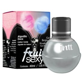 Intt fruit sexy - Gel beijável corporal que esquenta - 40 ml | sabor: Algodão doce