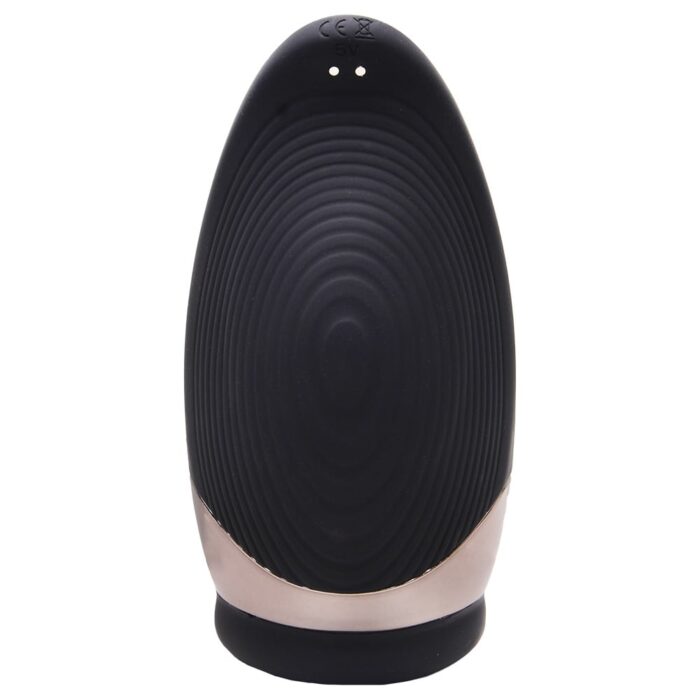 Masturbador no formato de concha com 9 modos de vibração, função aquecimento e carregamento via cabo usb - Atlanta - Imagem 3