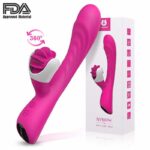 vibrador ponto g recarregável com 9 modos de vibração e língua estimuladora – Nymph - Imagem 6