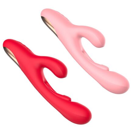 Vibrador de Ponto G e Clitóris Recarregável via USB com 10 modos de vibração