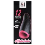 Masturbador masculino formato de lanterna com 12 modos de vibração e aquecimento - Imagem 10