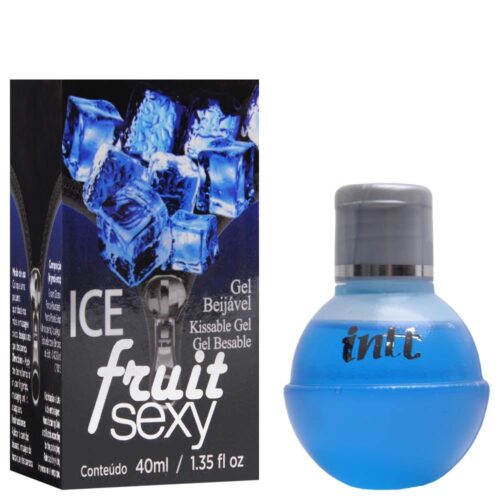 Intt Fruit Sexy - Gel beijável corporal que esfria - 40 ml | sabor: ice