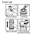 Tenga air tech twist tickle - Copo masturbador com textura interna - Imagem 6