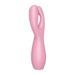 Satisfyer Threesome 3 na cor rosa - Vibrador e estimulador de clitoris - Imagem 3