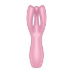 Satisfyer Threesome 3 na cor rosa - Vibrador e estimulador de clitoris - Imagem 10