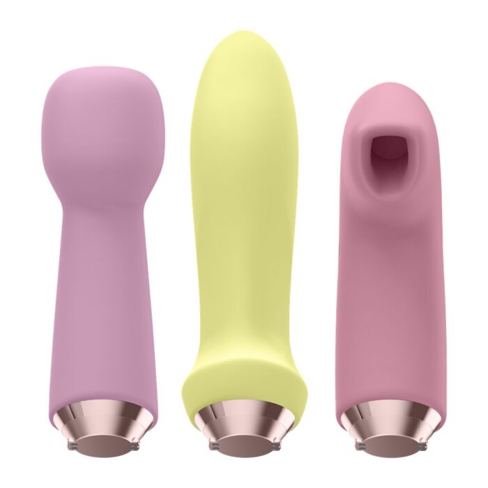 Satisfyer marvelous four - Conjunto de vibrador e pulso de ar - Imagem 2