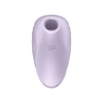 Vibrador Satisfyer Pearl Diver Violet Air Pulse duplo - Imagem 3