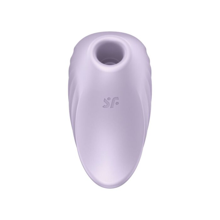 Vibrador Satisfyer Pearl Diver Violet Air Pulse duplo - Imagem 3
