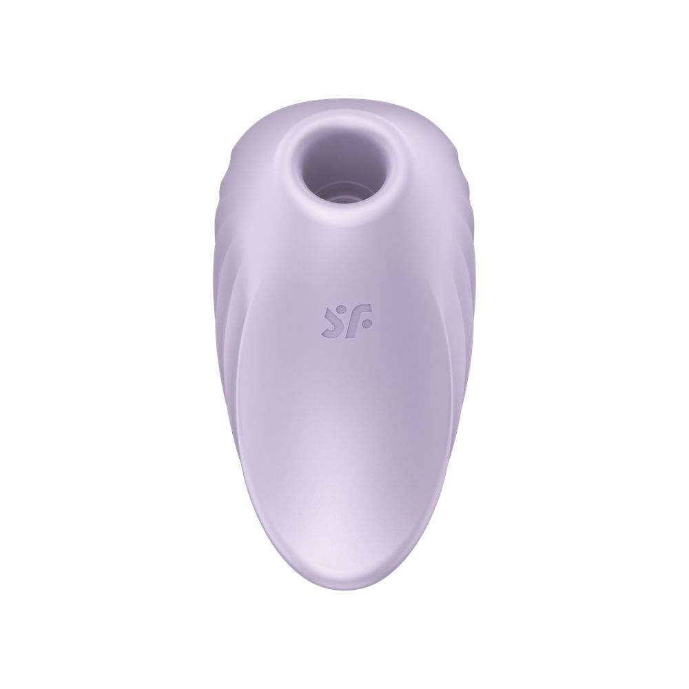 Vibrador Satisfyer Pearl Diver Violet Air Pulse duplo - Imagem 3