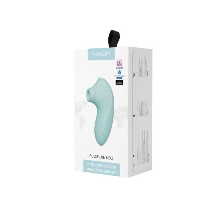 Pulse lite neo vibrador estimulador interativo com APP 5 modos de onda de pressão e intensidade verde - Imagem 6