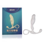 Massageador de próstata em abs com estimulador de períneo