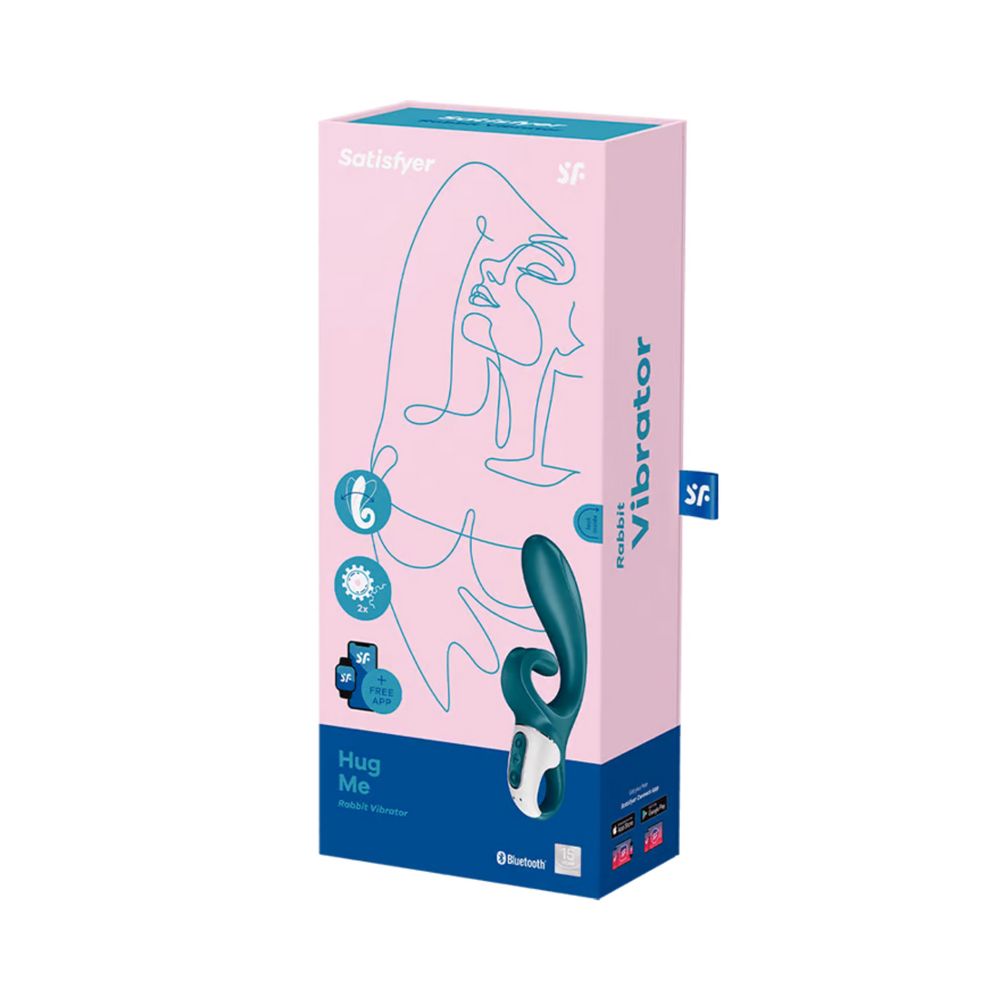 Satisfyer Hug Me Verde - Vibrador de ponto G e estimulador clitoriano com APP - Imagem 6