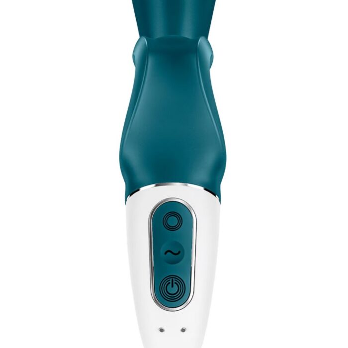 Satisfyer Hug Me Verde - Vibrador de ponto G e estimulador clitoriano com APP - Imagem 4