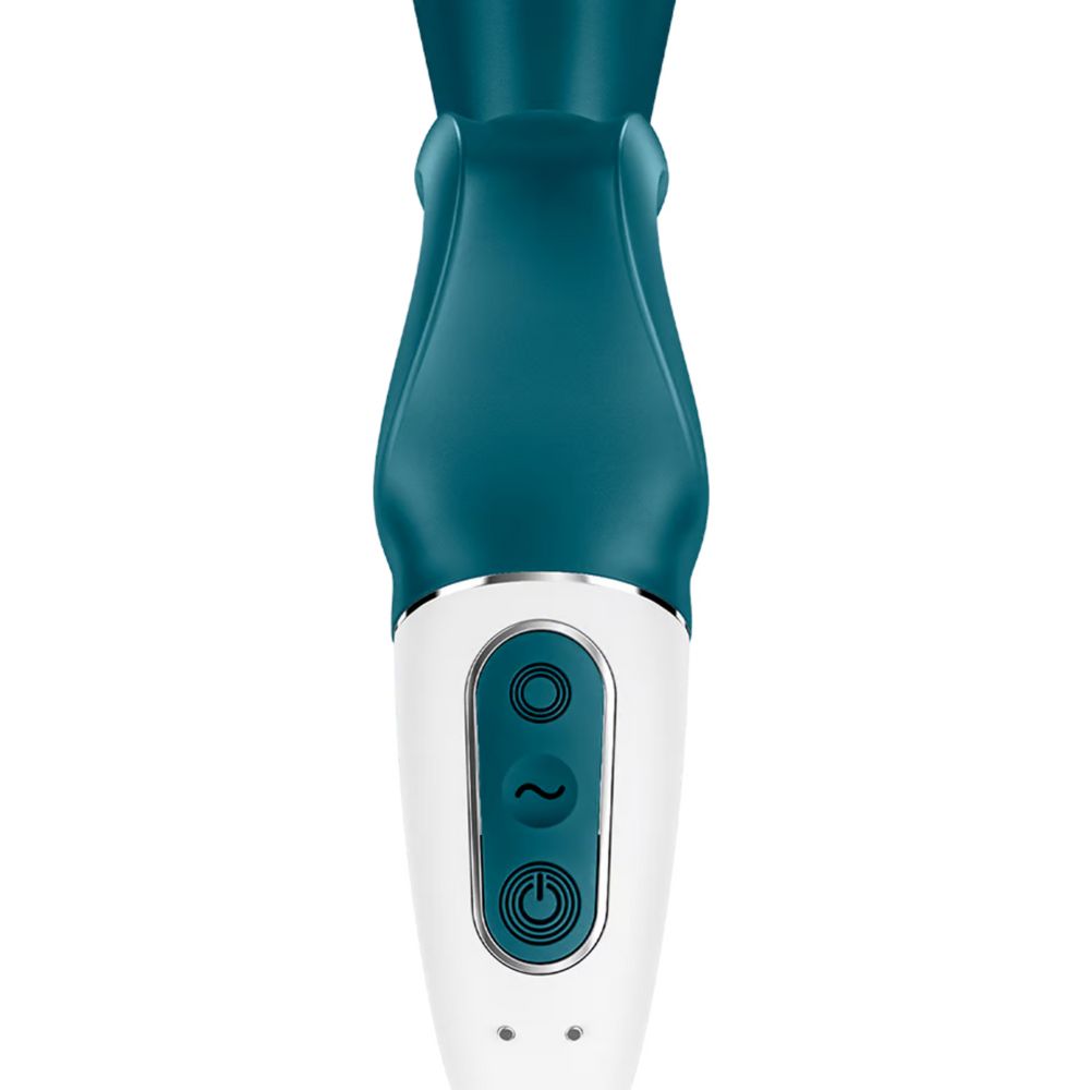 Satisfyer Hug Me Verde - Vibrador de ponto G e estimulador clitoriano com APP - Imagem 4