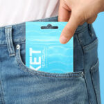 Tenga pocket wave line - Masturbador masculino descartável com textura em relevo - Imagem 4