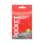 Masturbador masculino descartável com textura em relevo - Tenga pocket block Edge - Imagem 5