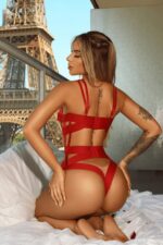 Body feminino diamond vermelho - Segredo lacrado - Imagem 4
