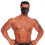 Noseband com venda, focinheira com tapa-olho - Imagem 2