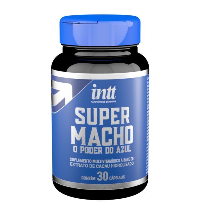 Kit super macho com 1 super macho com 30 cápsulas e 1 super macho gel 17 ml intt - Imagem 3