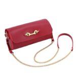 kit Thierry Bolsa de Bondage com algemas e coleira com corrente na cor vinho - Imagem 7