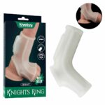 Capa Peniana com vibrador e anel de Escroto Ridge - Lovetoy