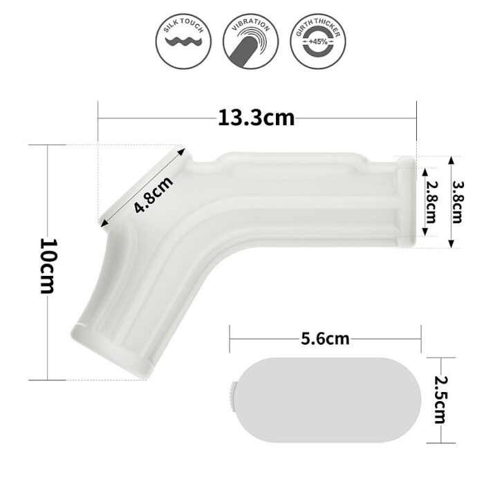 Capa Peniana com vibrador e anel de Escroto Ridge - Lovetoy - Imagem 6