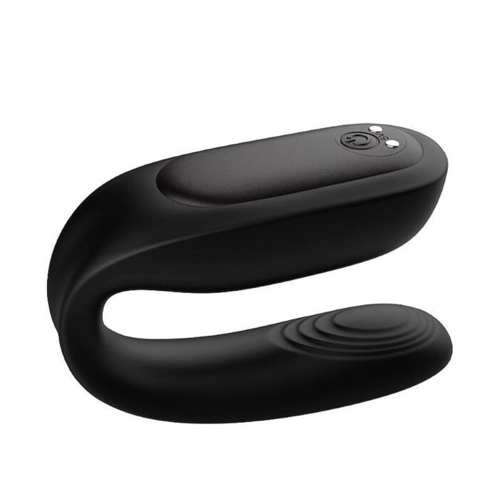 Vibrador de casal com controle remoto recarregável Baud - Imagem 4