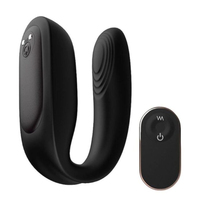 Vibrador de casal com controle remoto recarregável Baud - Imagem 3