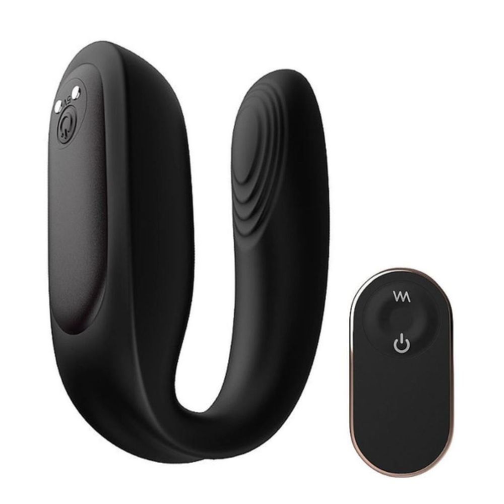 Vibrador de casal com controle remoto recarregável Baud - Imagem 3