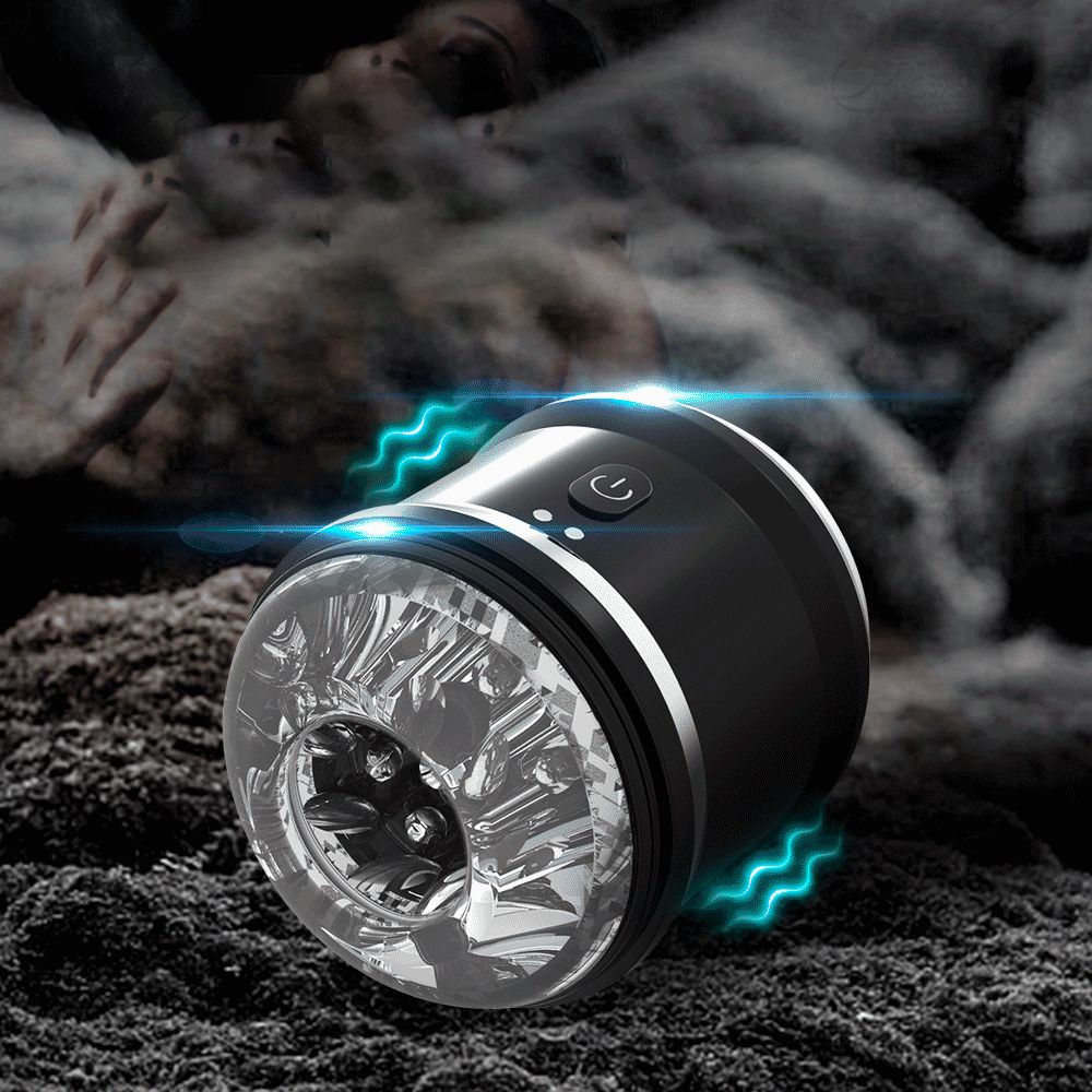 masturbador masculino e Massageador de pênis automático para Homens com vibração Poderosa - Imagem 4