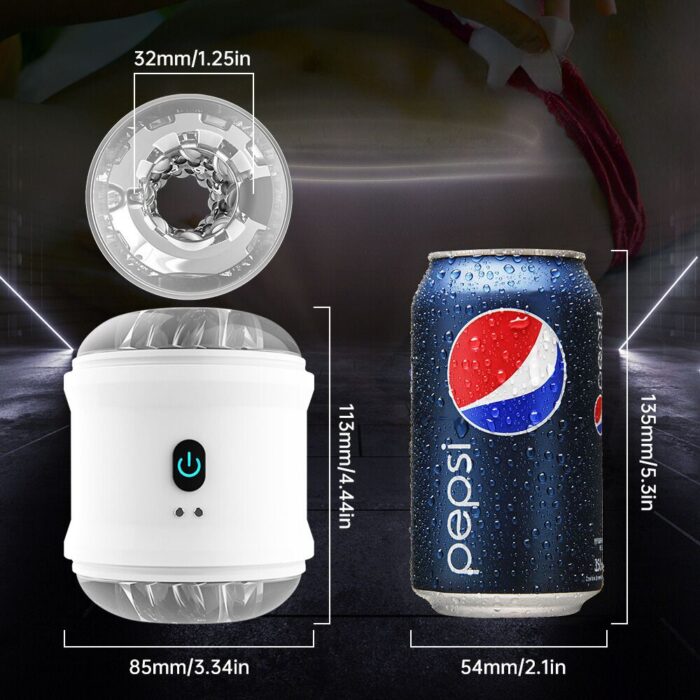 masturbador masculino e Massageador de pênis automático para Homens com vibração Poderosa - Imagem 6