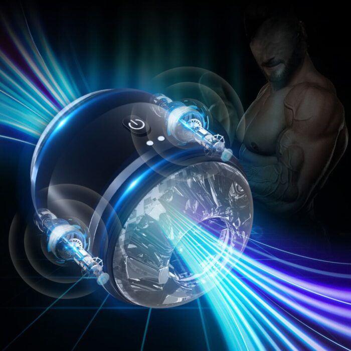 masturbador masculino e Massageador de pênis automático para Homens com vibração Poderosa - Imagem 2