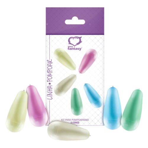 Kit Pompoarismo com 5 Cones - Sexy Fantasy