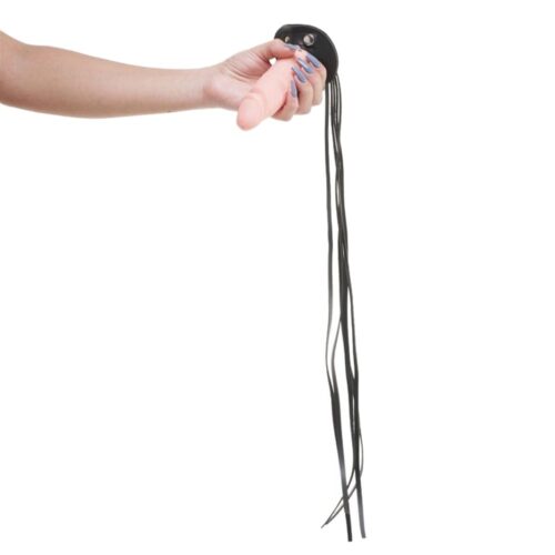 Alternative view of Chicote para prótese em couro sintético linha sado sexy fantasy