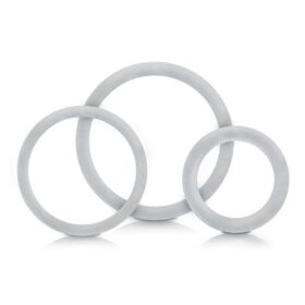 Kit 03 Anéis penianos P/M/G Prolongador De Ereção Em Silicone Sexy Fantasy