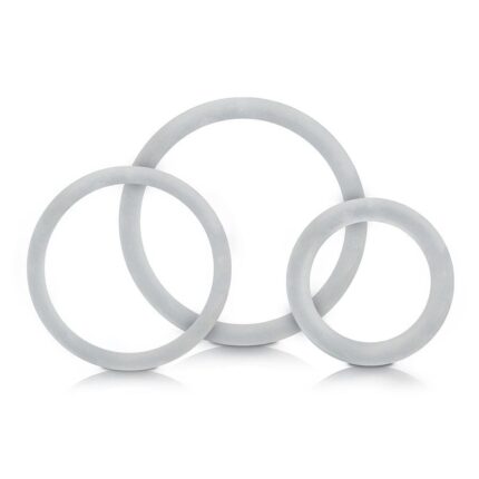 Kit 03 Anéis penianos P/M/G Prolongador De Ereção Em Silicone Sexy Fantasy