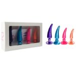 Dilatadores anais - kit de 4 dilatadores anais com cores e tamanhos diferentes feito em laprene gelfex - Sexy fantasy - Imagem 3