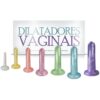 Kit Dilatadores Vaginais 7 Peças Sexy Fantasy