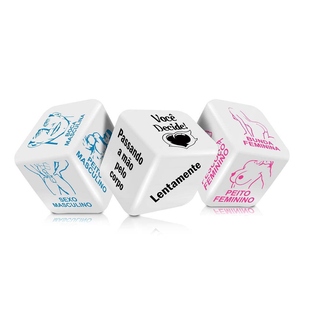 Toque Do Cupido 03 Dadinhos Sexy Fantasy