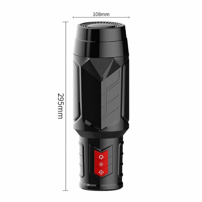 Dibe Masturbador masculino lanterna com 7 modos de vibração - Imagem 5