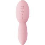Kistoy tina mini - Vibrador estimulador de ponto g e clítoris com 10 modos de vibração e tecnologia de sucção - Rosa - Imagem 6
