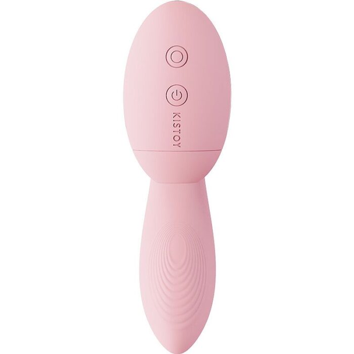 Kistoy tina mini - Vibrador estimulador de ponto g e clítoris com 10 modos de vibração e tecnologia de sucção - Rosa - Imagem 6