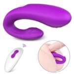 Vibrador de Casal Recarregável anatômico e flexível em silicone com controle remoto - Imagem 6