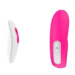 Vibrador de Casal Recarregável anatômico e flexível em silicone com controle remoto - Imagem 7