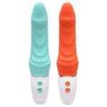 Vibrador de ponto g em silicone com glande, recarregável e 9 modos de vibração – S-hande Tornado - Imagem 2