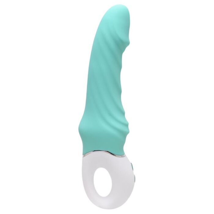 Vibrador de ponto g em silicone com glande, recarregável e 9 modos de vibração – S-hande Tornado - Imagem 10