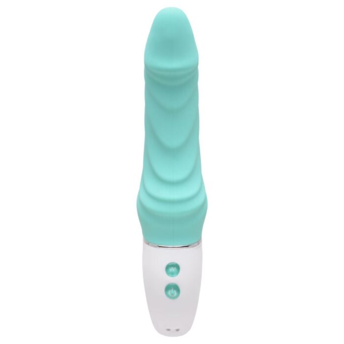 Vibrador de ponto g em silicone com glande, recarregável e 9 modos de vibração – S-hande Tornado - Imagem 9