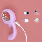 S-hande Woo Vibrador de ponto g com língua estimuladora e 10 modos de vibração - Imagem 6