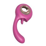 S-hande Woo Vibrador de ponto g com língua estimuladora e 10 modos de vibração - Imagem 8