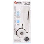 Masturbador em forma de lanterna com 12 modos de vibração 3 tipos de sucção, gemido e função memória Pretty love Sienna - Imagem 11